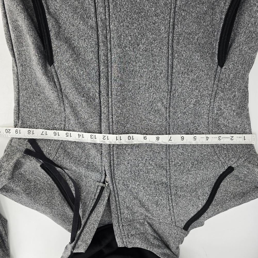 Albion Cascade Jacket sweater Heather Grey size medium - Picture 8 of 9